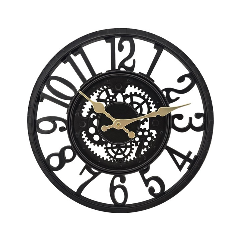 Resin Art Wall Clock - Уличные настенные часы, водонепроницаемые, ретро, из