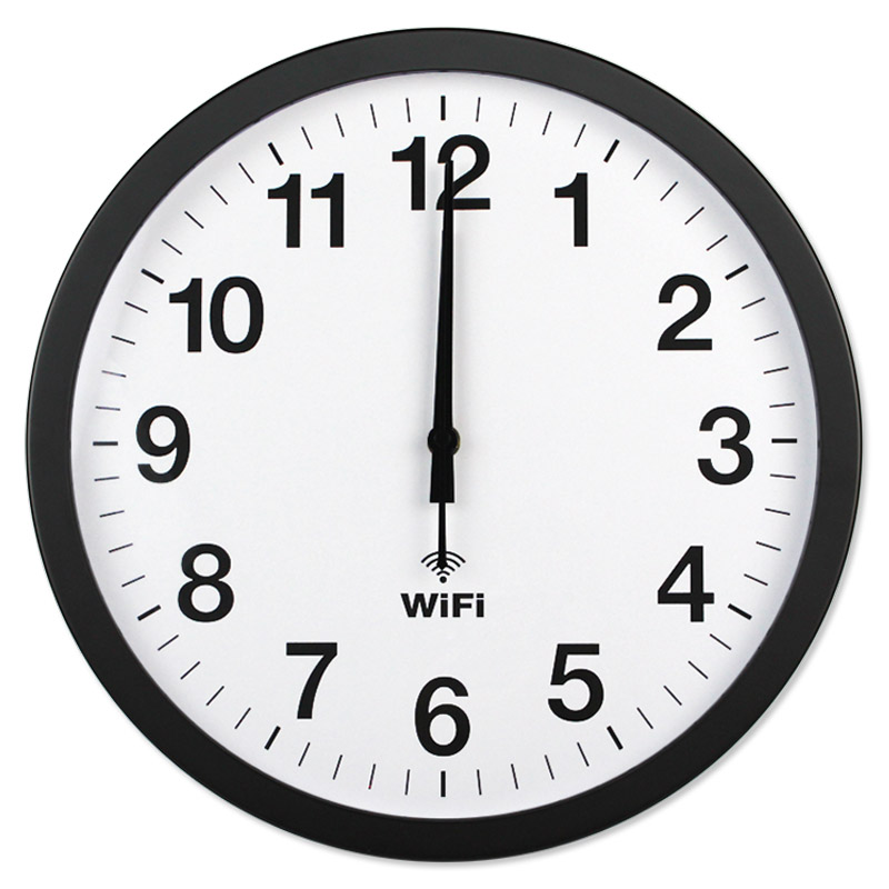 Resin Art Wall Clock - Умные часы с Wi-Fi, автоматическим синхронизированием