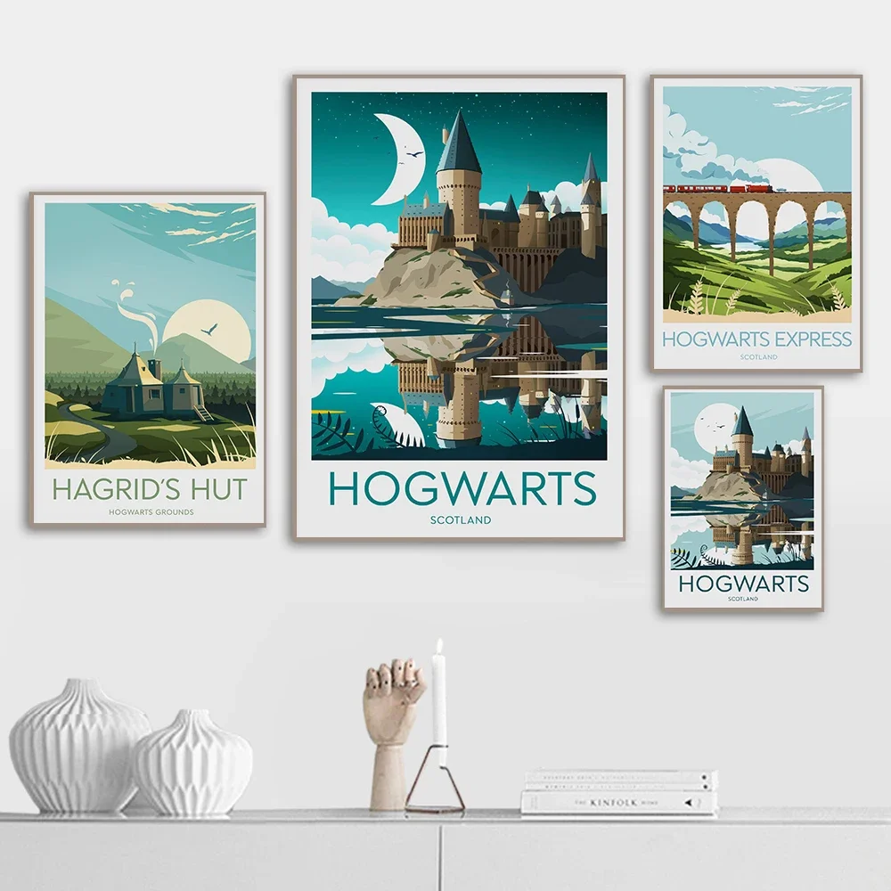 Resin Art Home Decor - Настенный декор в стиле кино: Замок