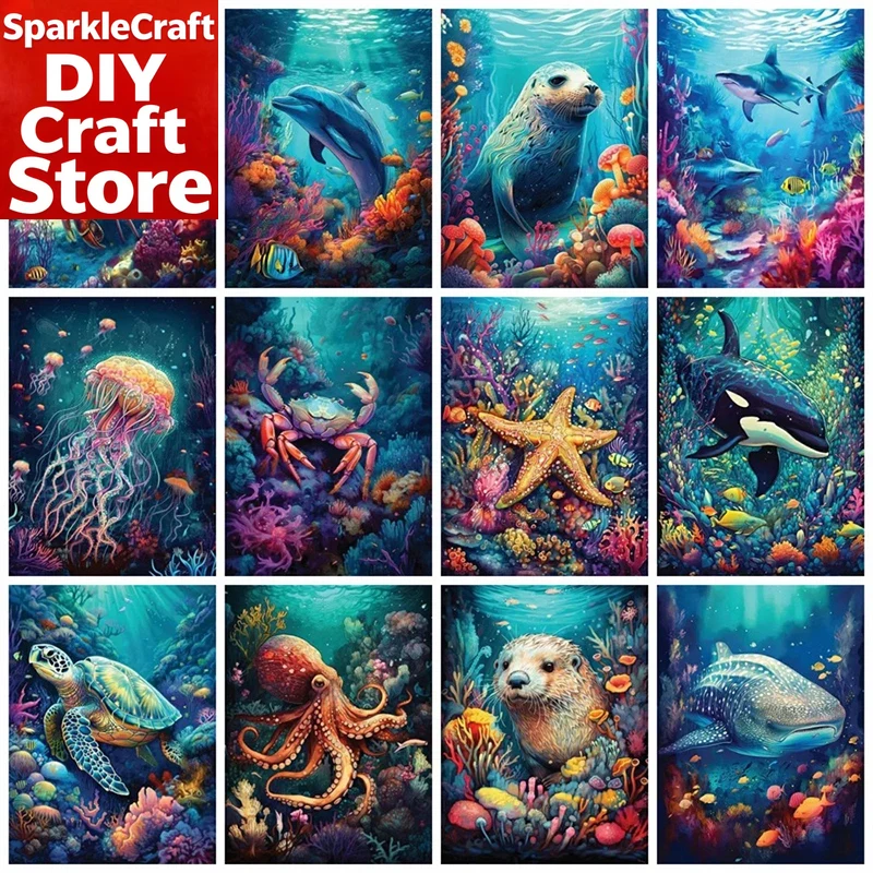 Resin Art Home Decor - Набор для вышивания алмазной мозаикой без