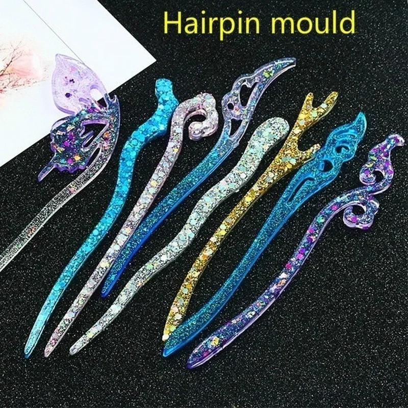 Resin Art And Deco - Новая прозрачная шпилька, силиконовая специальная форма