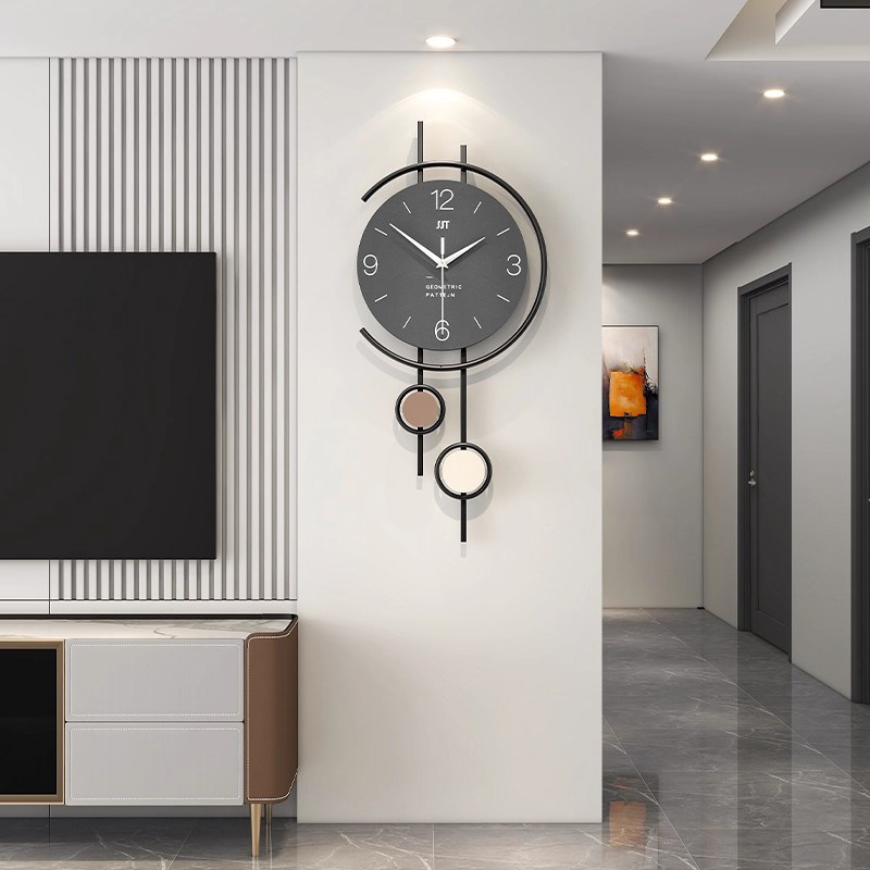 Resin Art Wall Clock - Эстетические интерьерные настенные часы для ресторана,