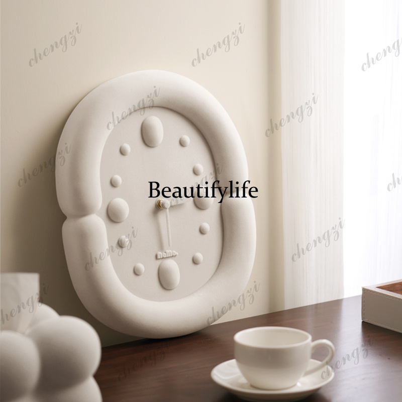 Resin Art Wall Clock - Бесшумные эстетичные настенные часы для гостиной: