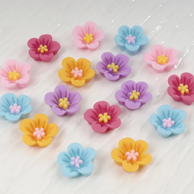 50 шт., мини-цветок для дизайн – обзор и цена Resin Art Earrings Material