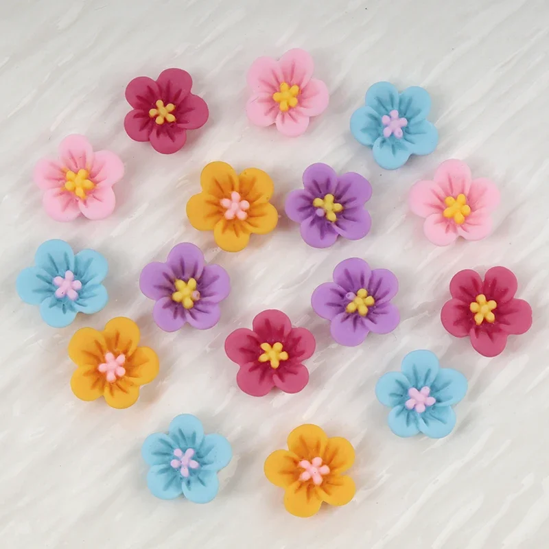 50 шт., мини-цветок для дизайн – обзор и цена Resin Art Earrings Material