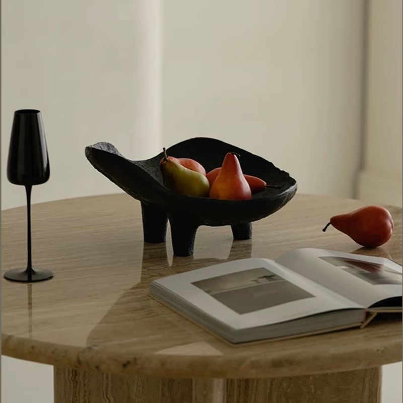 Черная фруктовница из смолы, п – обзор и цена Resin Art Wooden Tray