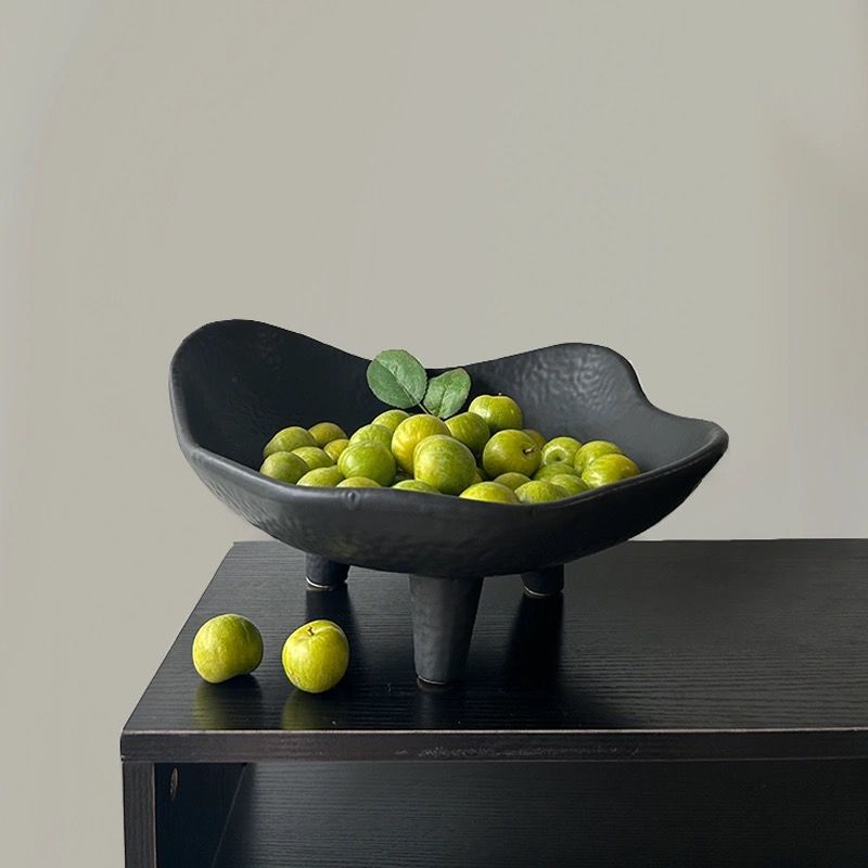 Черная фруктовница из смолы, п – обзор и цена Resin Art Wooden Tray