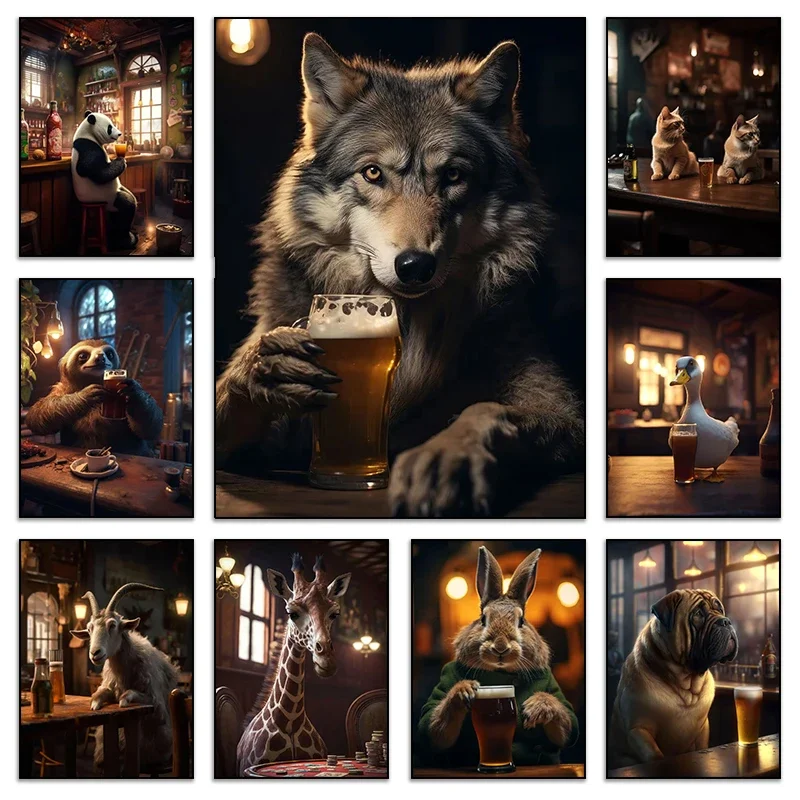 Постеры с котами, собаками, ут – обзор и цена Resin Art Home Decor