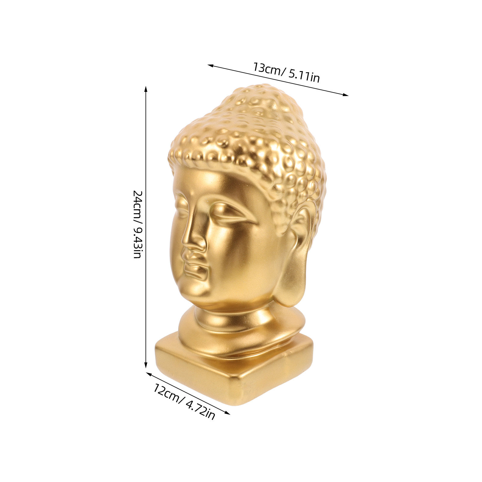 Статуэтка головы Будды из смол – обзор и цена Resin Art Home Decor