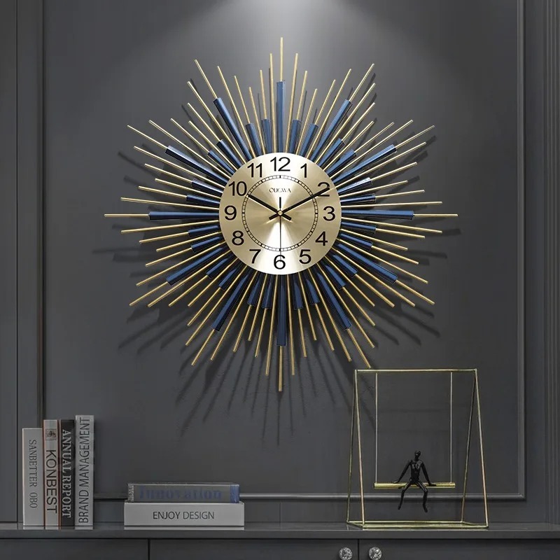 Современные роскошные настенны – обзор и цена Resin Art Wall Clock