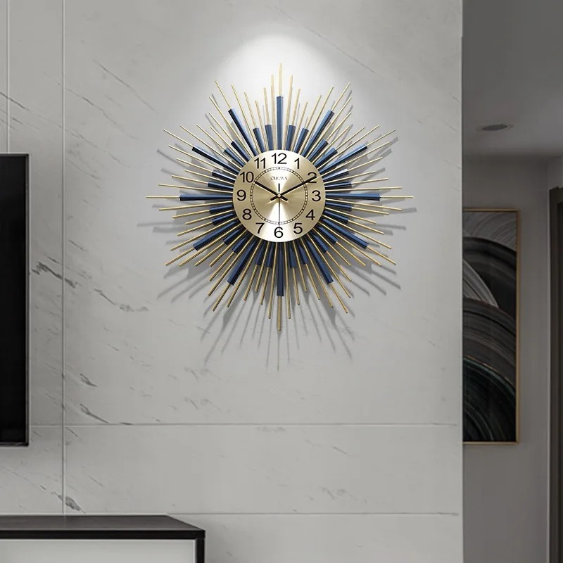 Современные роскошные настенны – обзор и цена Resin Art Wall Clock