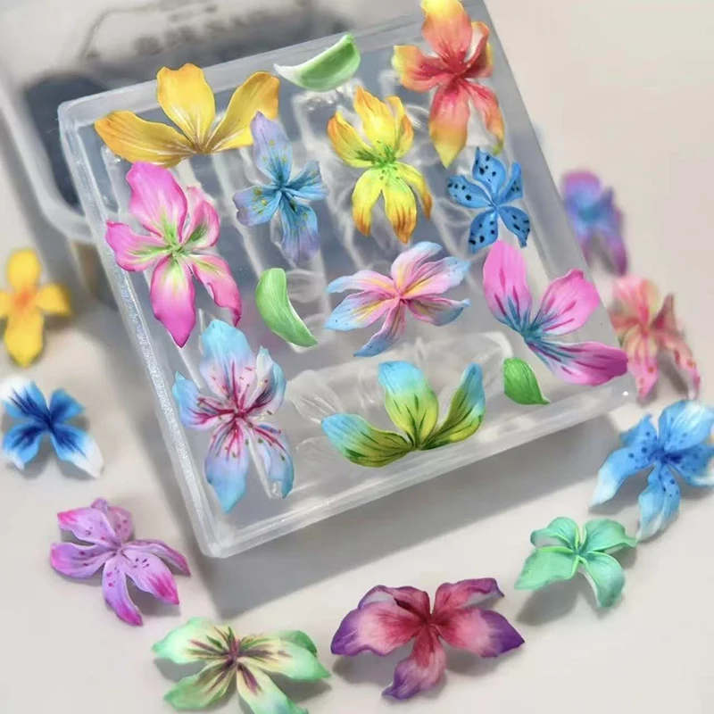 3D цветы форма для ногтей DIY  – обзор и цена Resin Art Templates Free
