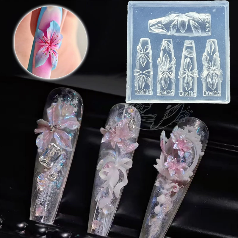 3D цветы форма для ногтей DIY  – обзор и цена Resin Art Templates Free