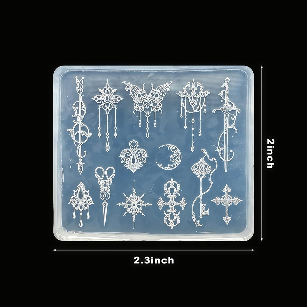 Силиконовая форма со стрелкой, – обзор и цена Resin Art Templates Free