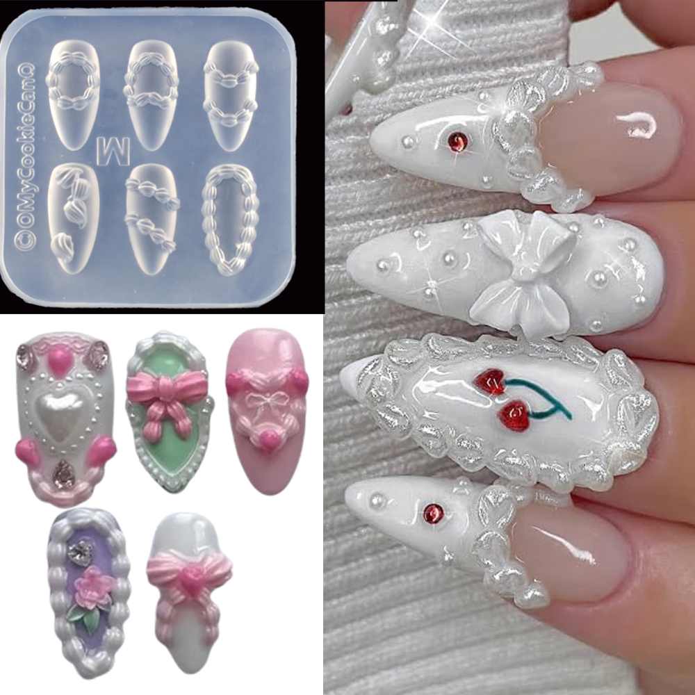 1 шт. 3D французский крем для  – обзор и цена Resin Art Templates Free