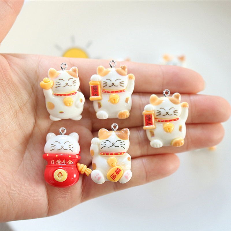 10 шт., маленький кулон из смо – обзор и цена Resin Art Earrings Material