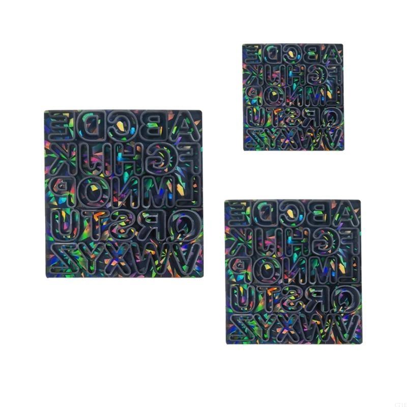 Смола для сережек с буквами, г – обзор и цена Resin Art Letter Keychain