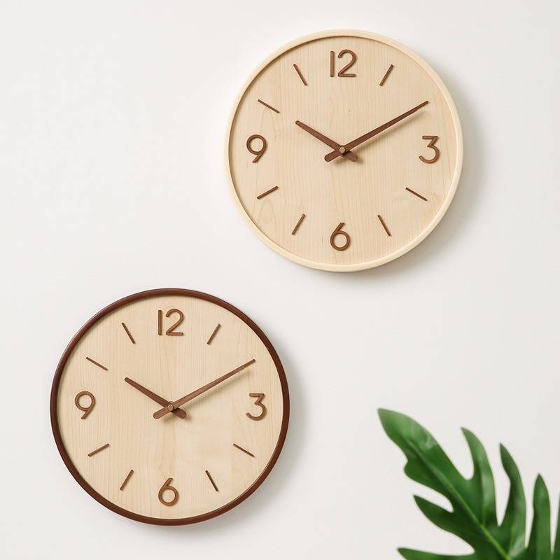 Современные деревянные бесшумн – обзор и цена Resin Art Wall Clock