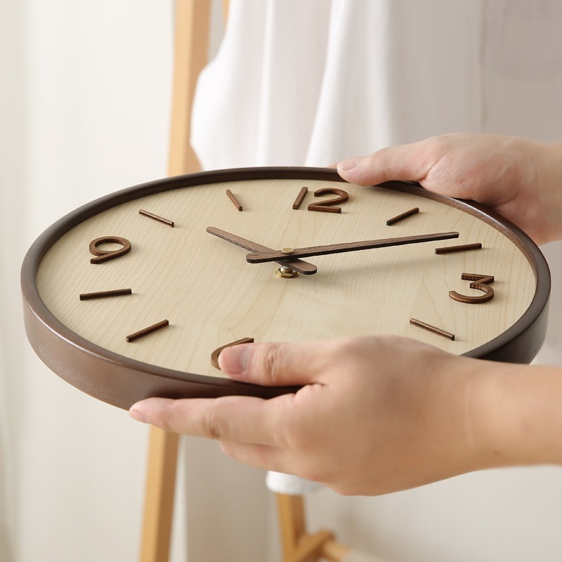Современные деревянные бесшумн – обзор и цена Resin Art Wall Clock