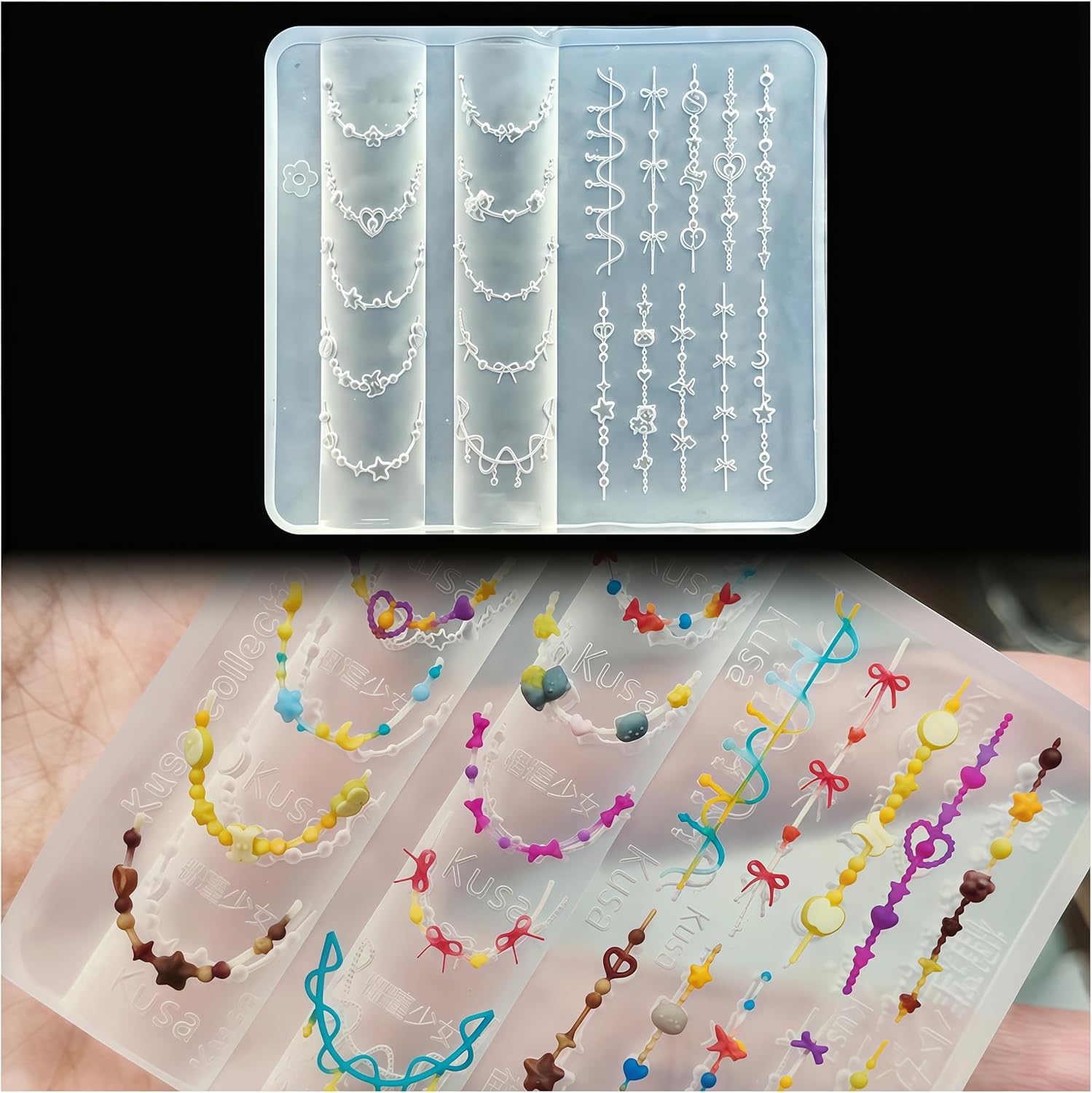 3D ожерелье из бисера, гелевая – обзор и цена Resin Art Templates Free
