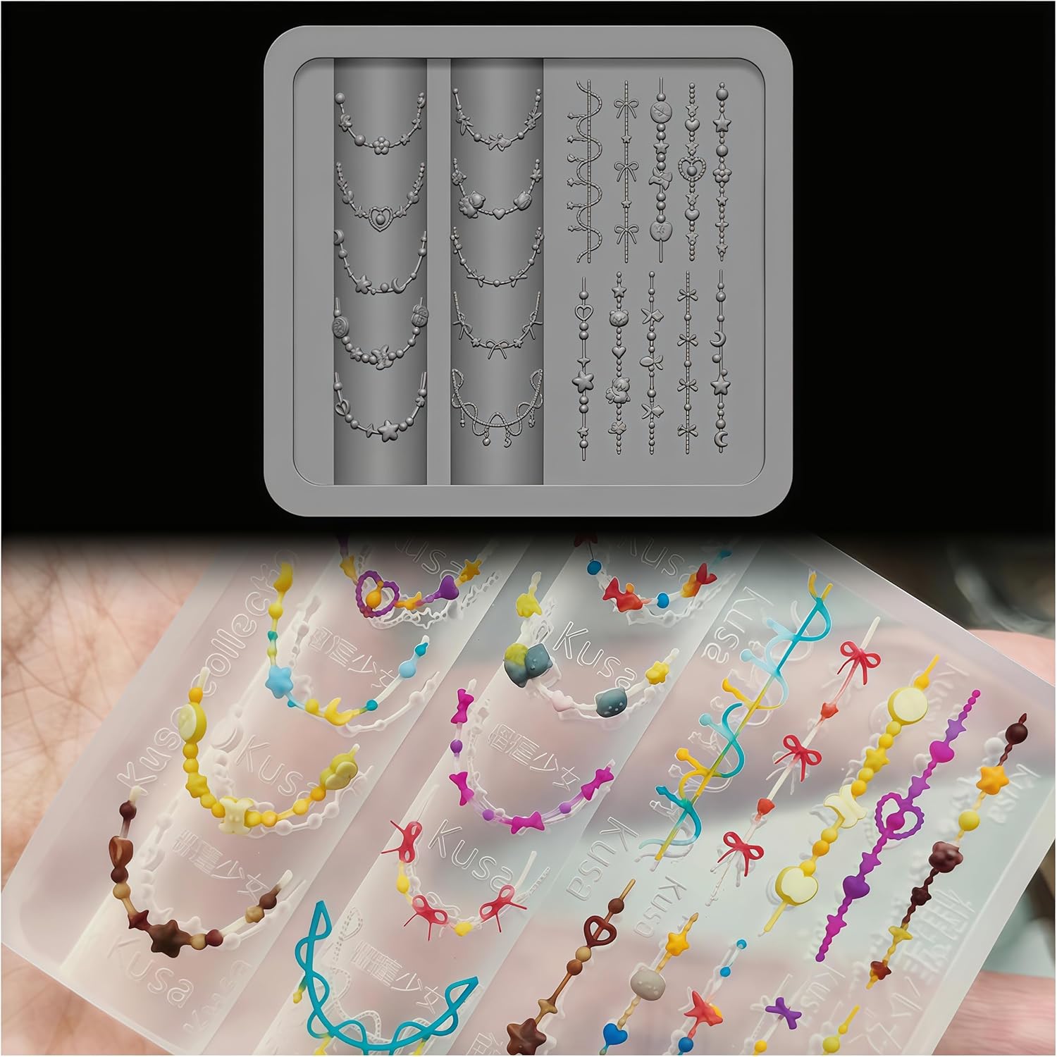 3D ожерелье из бисера, гелевая – обзор и цена Resin Art Templates Free