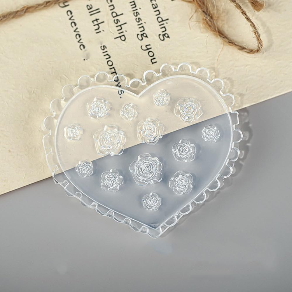 3D-формы для ногтей в виде цве – обзор и цена Resin Art Templates Free
