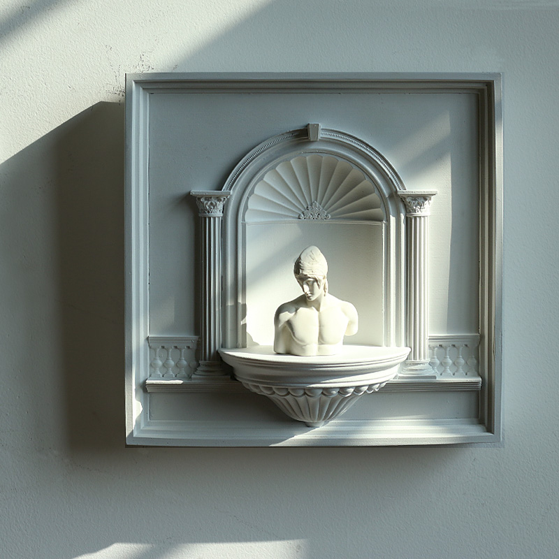‌ Французский винтажный настен – обзор и цена Resin Art Wall Clock