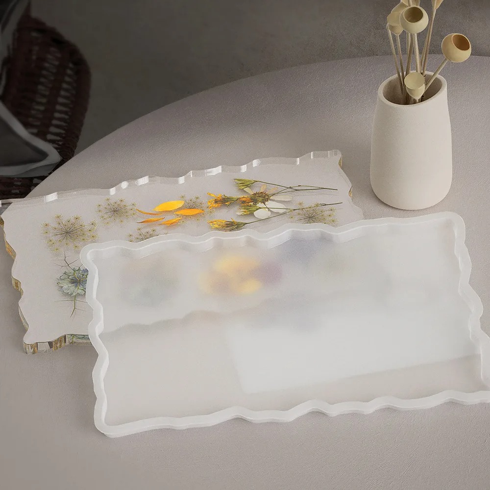 Поднос из эпоксидной смолы, си – обзор и цена Resin Art Price