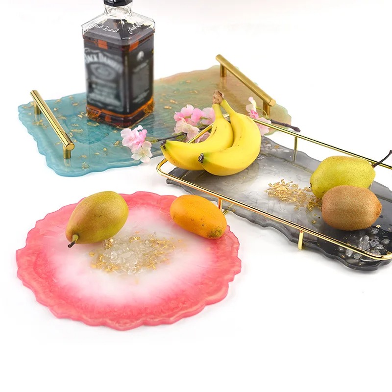 Поднос из эпоксидной смолы, си – обзор и цена Resin Art Price