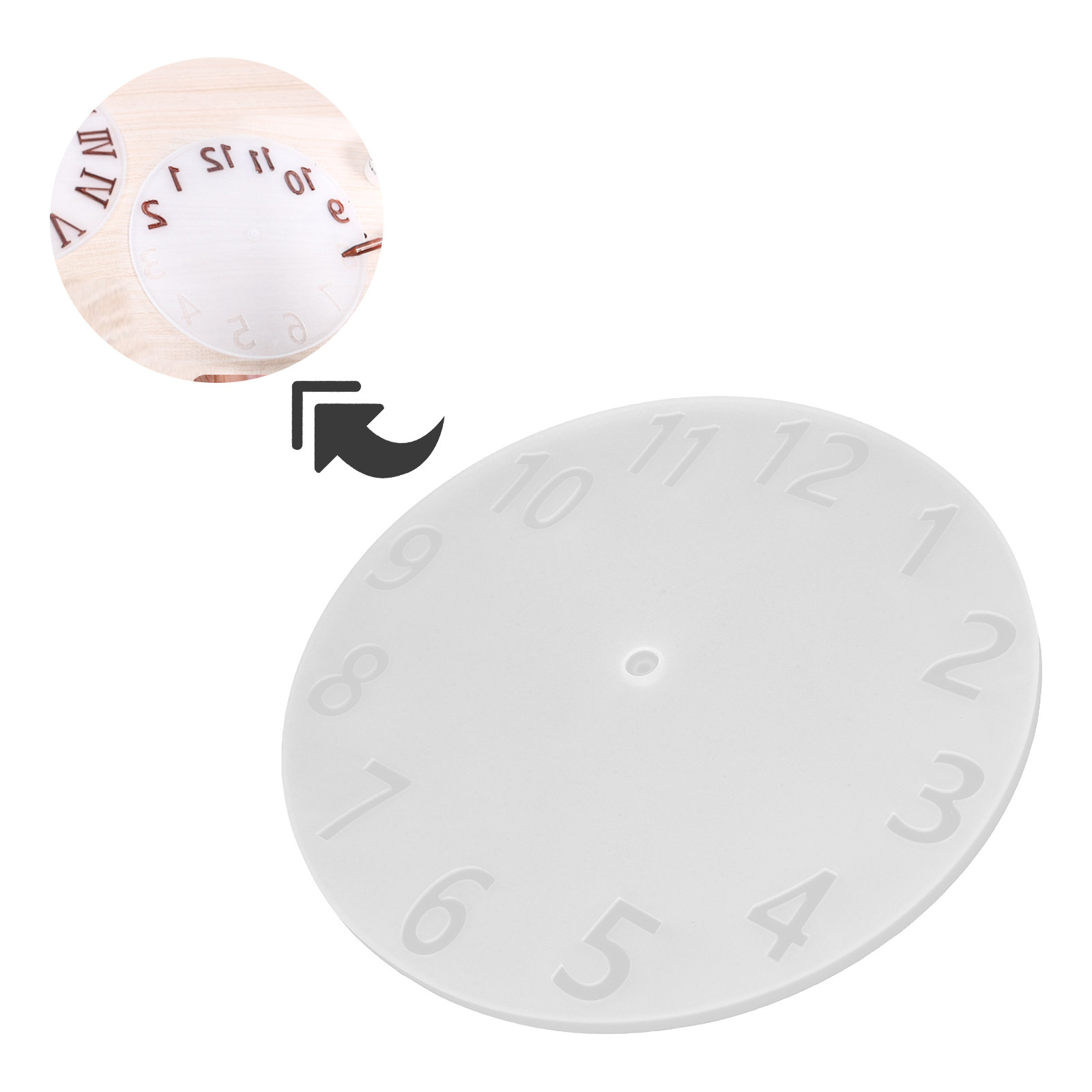Набор силиконовых форм для час – обзор и цена Resin Art Wall Clock
