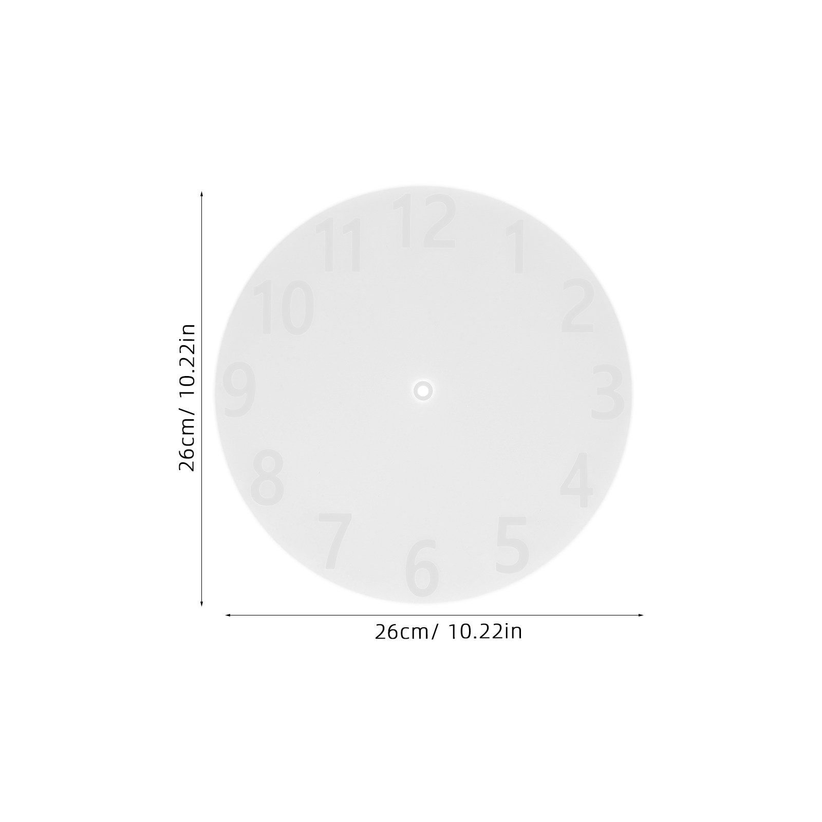 Набор силиконовых форм для час – обзор и цена Resin Art Wall Clock