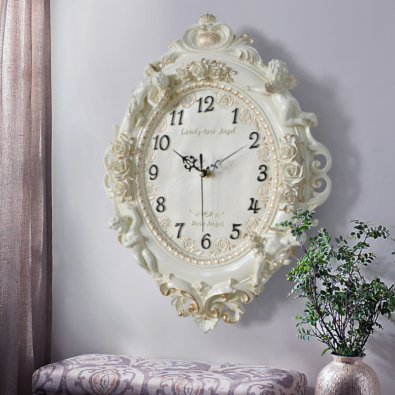 Европейские настенные часы «Ан – обзор и цена Resin Art Wall Clock