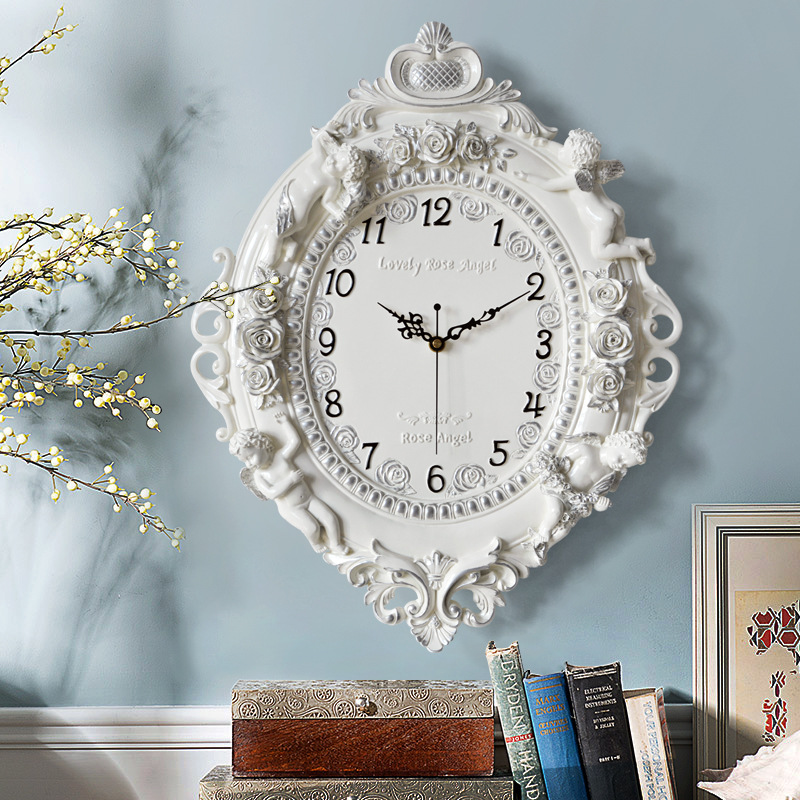 Европейские настенные часы «Ан – обзор и цена Resin Art Wall Clock