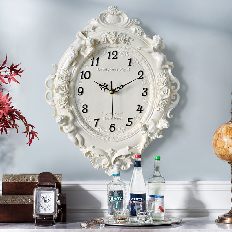 Европейские настенные часы «Ан – обзор и цена Resin Art Wall Clock